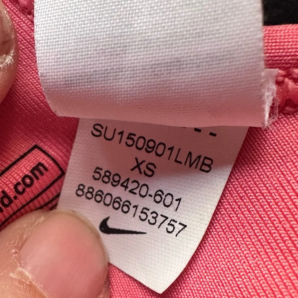 Nike Pro Classic Sports Bra Padded Corally Pink‎ Size XS